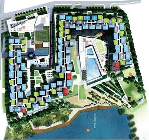 Master Plan of Aliens Space Station Township in Tellapur, Hyderabad - Image 225418