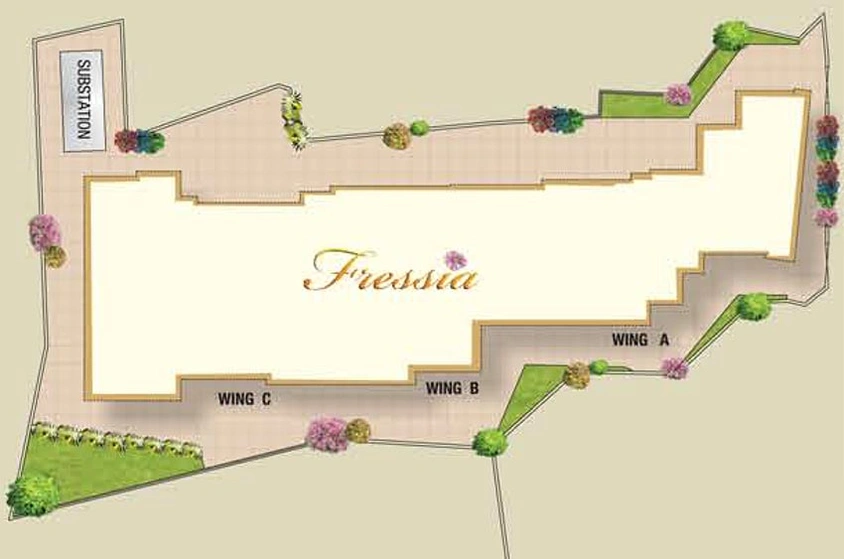 Master Plan of DVNM Fressia 1 in Dahisar West, Mumbai - Image 253142