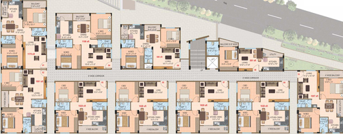 Floor Plan of Hita Lirio in Varthur, Bangalore - Image 225409
