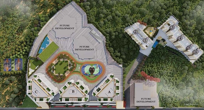 Master Plan of Ashish Western Dream in Bhayandar West, Thane - Image 225441