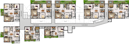 Floor Plan of Elemental Earthwoods in Kokapet, Hyderabad - Image 225434