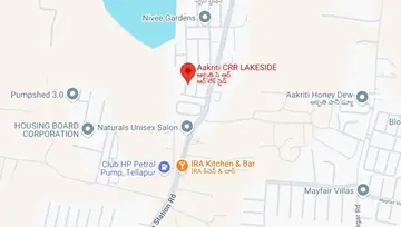 Location of Aakriti CRR Lakeside Ville - Image 226307