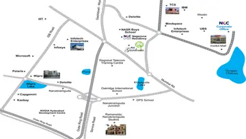 Location of NCC Urban Gardenia - Image 119252