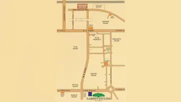 Location of Ashish Garden Estates - Image 253005