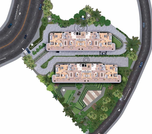 Master Plan of Dynamix Raet in Bambolim, Goa - Image 234011