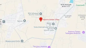 Location of Aparna Amber Villas - Image 226254