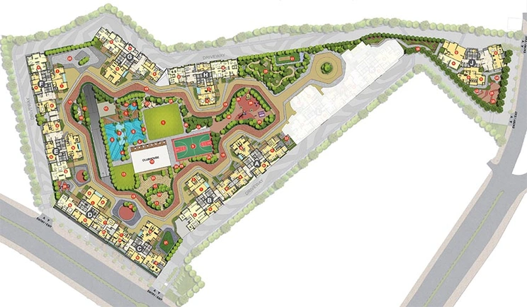 Master Plan of Dynamix Srishti Namaah in Mira Road East, Thane - Image 234062