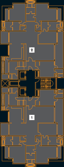 Floor Plan of Panchshil One North in Hadapsar, Pune - Image 119676