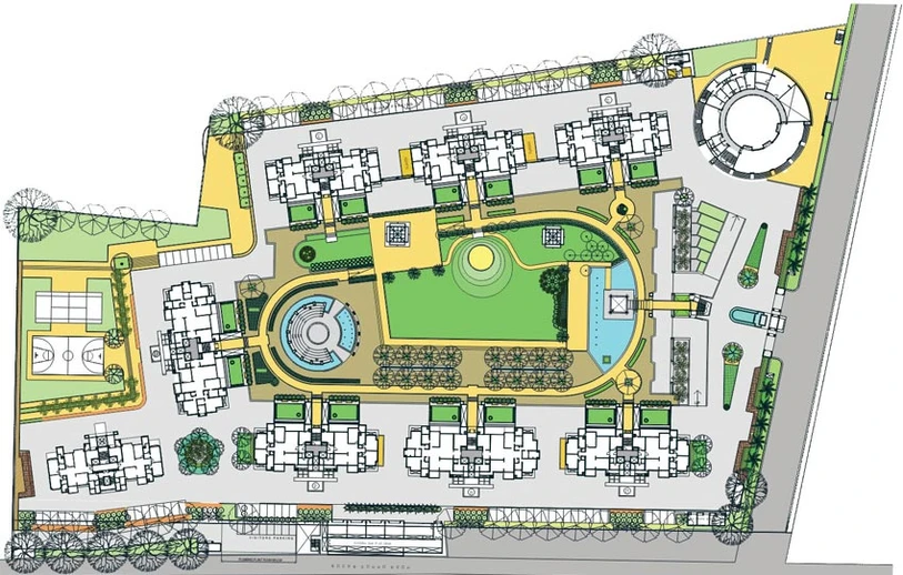 Master Plan of Panchshil One North in Hadapsar, Pune - Image 119677