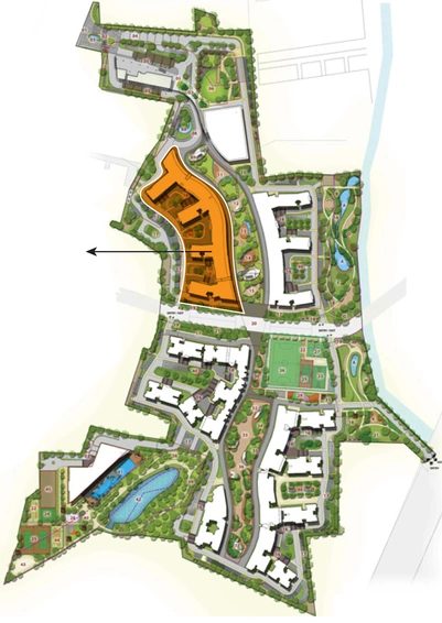 Master Plan of Paradise - Brigade Cornerstone Utopia in Varthur, Bangalore - Image 225477