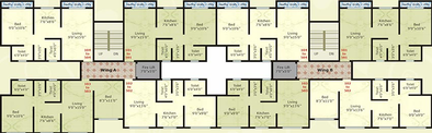 Floor Plan of Madhav Vatika 8 in Palghar, Palghar - Image 229105