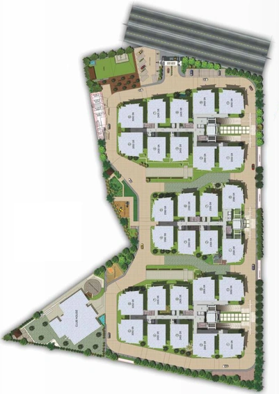Master Plan of S and S Green Grace in Gachibowli, Hyderabad - Image 119262