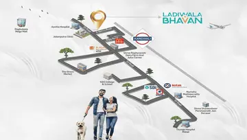 Location of JDN Ladiwala Bhavan - Image 266952