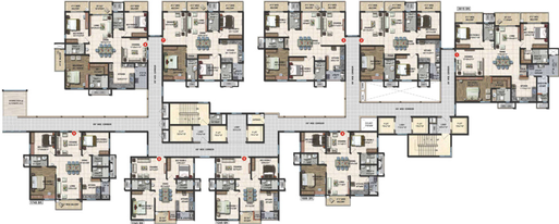 Floor Plan of Sumadhura Acropolis in Nanakramguda, Hyderabad - Image 119312