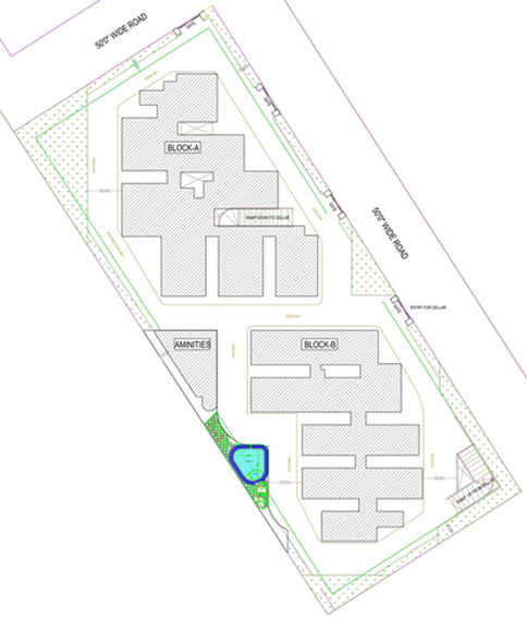 Master Plan of NSL Sushaanta in Kukatpally, Hyderabad - Image 234079