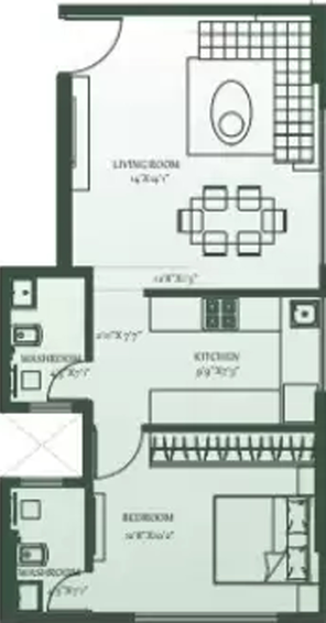 1 BHK Flat in Sambhav Eden in Vile Parle East, Mumbai - Image 851545