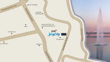 Location of Sri GVK Sky City - Image 235040