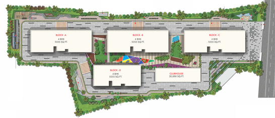 Master Plan of Sri GVK Sky City in Somajiguda, Hyderabad - Image 235042