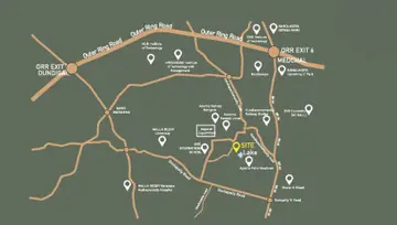 Location of Sree Kesari Lakeside - Image 227027