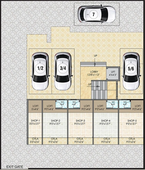 Master Plan of Amber White Oak in Karanjade, Navi Mumbai - Image 234684