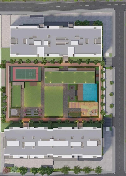 Master Plan of Solitaire Kothrud in Kothrud, Pune - Image 119697