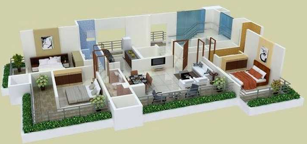 3 BHK Flat in Trishabh Tulsi Pride in Chembur East, Mumbai - Image 851588