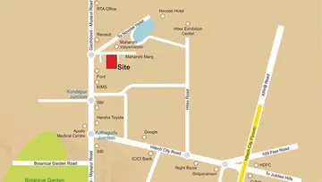 Location of Creative RVR Udaya Creative - Image 226450