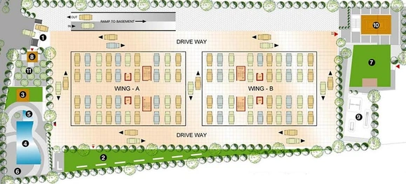 Master Plan of Rachana Meghsparsh in Shankar Nagar, Nagpur - Image 227476