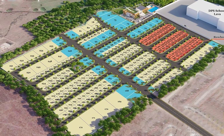 Master Plan of SDPL Aaranyam in Lava, Nagpur - Image 227516