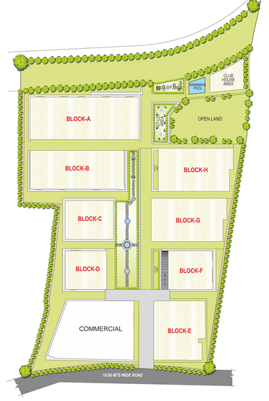 Master Plan of EIPL Skyila in Puppalaguda, Hyderabad - Image 235019