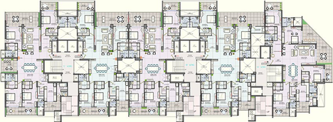 Floor Plan of Patil Goda Spandan in Gangapur Road, Nashik - Image 227687