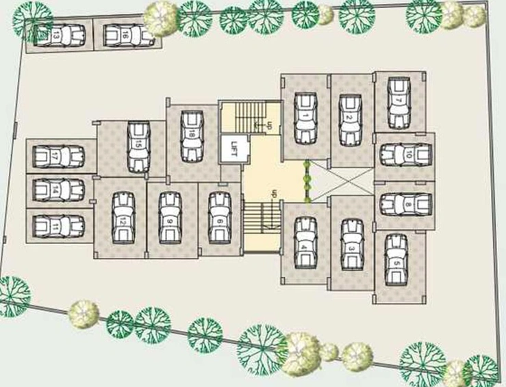Master Plan of Ravi Mahajan Amruta in Dwarka, Nashik - Image 228857