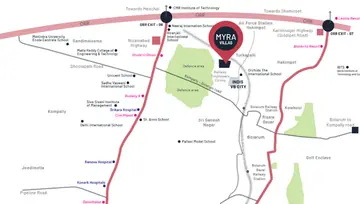 Location of Indis Myra Villa - Image 235061