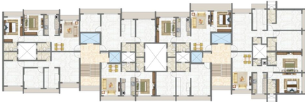 Floor Plan of Parsh 66 Avenue in Borivali East, Mumbai - Image 272500