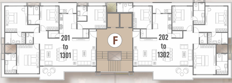 Floor Plan of Samanvay Westbank in Sevasi, Vadodara - Image 128751