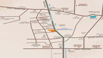 Location of Samanvay Westbank - Image 128750