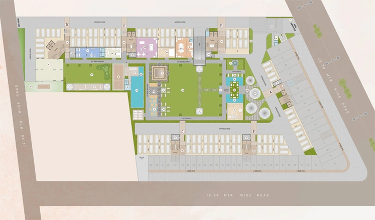 Master Plan of Samanvay Westbank in Sevasi, Vadodara - Image 128752