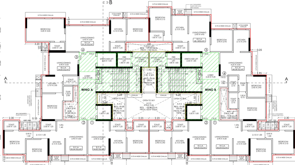 Floor Plan of Nutan Dahisar in Dahisar East, Mumbai - Image 326220