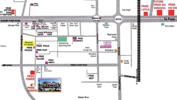 Location of Aditya Pride Ganesh - Image 227596