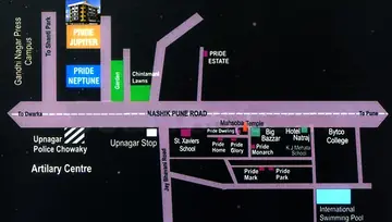 Location of Aditya Pride Jupiter - Image 227605