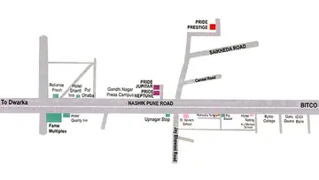 Location of Aditya Pride Prestige - Image 227611