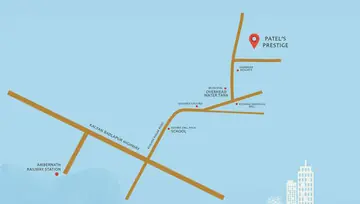 Location of Patel Prestige - Image 229828