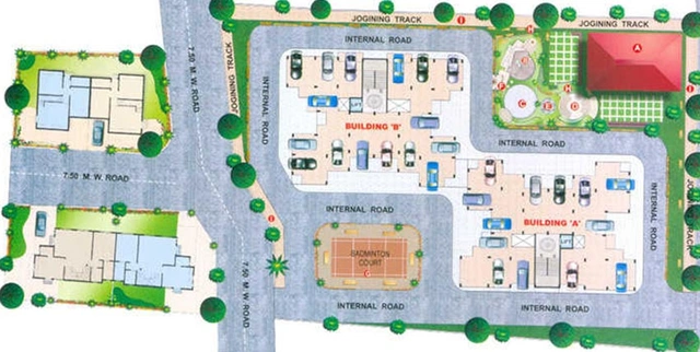 Master Plan of Aditya Pride Tower in Deolali Gaon, Nashik - Image 227616