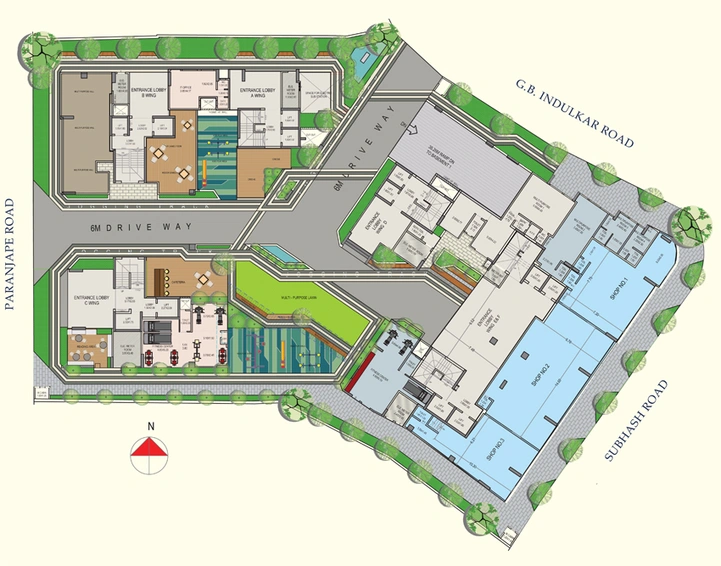 Master Plan of Mangal Signature in Vile Parle East, Mumbai - Image 272981