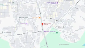 Location of Mukta Lake City - Image 243191