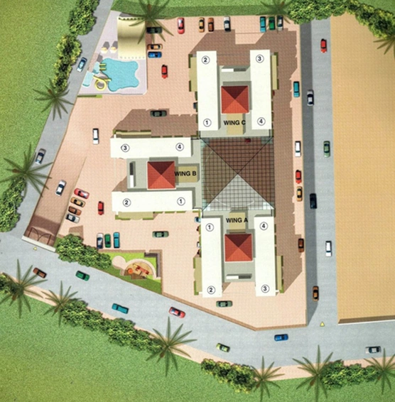 Master Plan of Lakshachandi Heights in Malad East, Mumbai - Image 273309