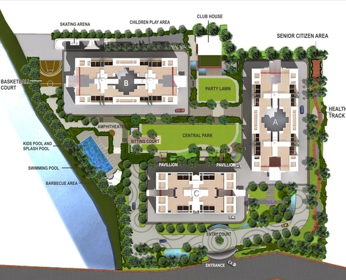 Master Plan of Rainbow Pebbles in Bavdhan, Pune - Image 119450