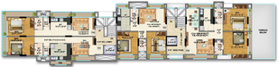 Floor Plan of Navkar Pearl in Borivali West, Mumbai - Image 273386