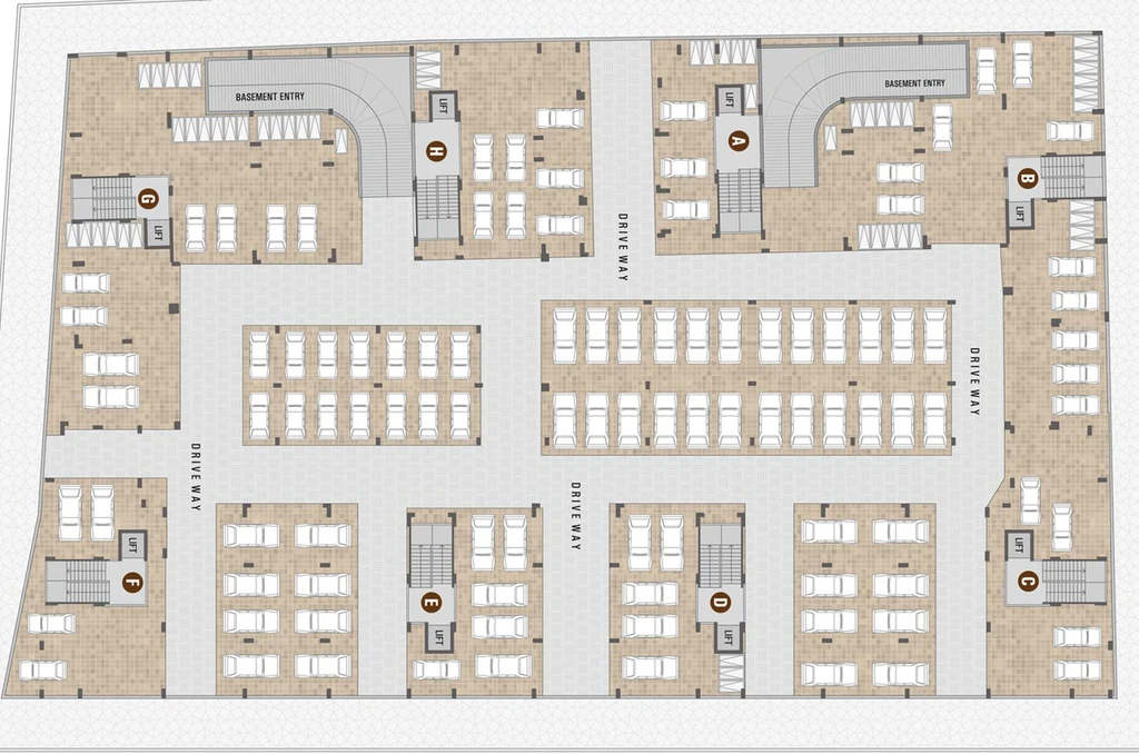 Master Plan of Sneh Pushkar Greens in Isanpur, Ahmedabad - Image 129252