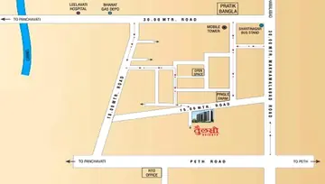 Location of Jay Tulsi Heights - Image 228168